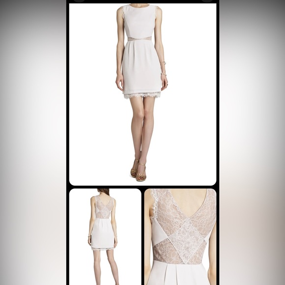 BCBGMaxAzria Maud lace short dress size 4 - Picture 5 of 6